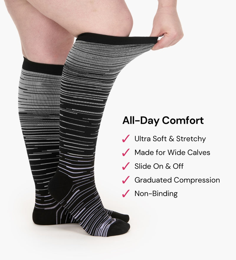 Onura™ Compression Socks (Stripes)