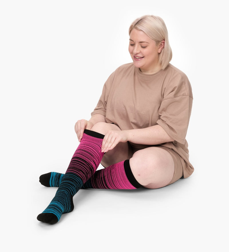 Onura™ Compression Socks (Stripes)